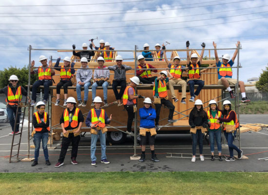 Tiny House Project Brings Together Da Vinci Students, Staff, Mentors, Industry & Higher Ed Partners