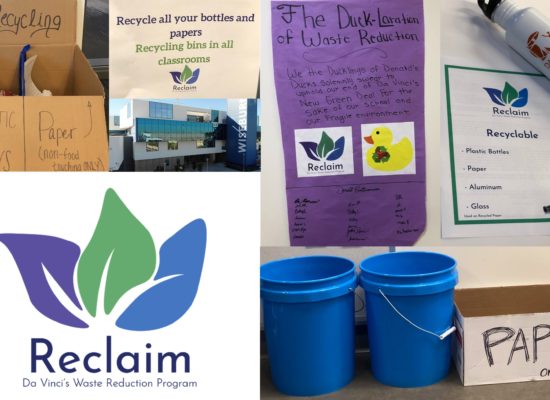 Project Reclaim: Da Vinci’s Waste Reduction Program