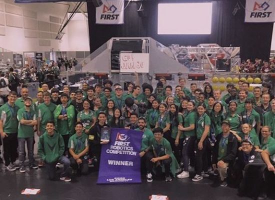 Da Vinci’s Robotics Team 4201 Wins First Place at L.A. Regional