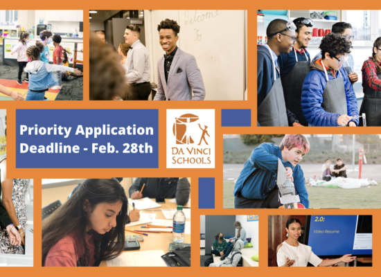 Priority Application Deadline for New TK-12th Grade Students is Feb. 28th