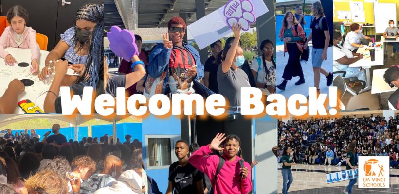 Da Vinci Welcomes Students Back to School