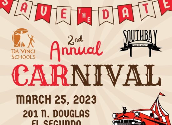 You’re Invited: Da Vinci Schools Second Annual CARnival – March 25th