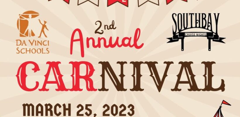 You’re Invited: Da Vinci Schools Second Annual CARnival – March 25th