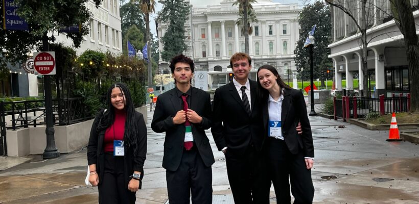 DVS Students Attend The Youth & Government’s Model Legislature and Court in Sacramento