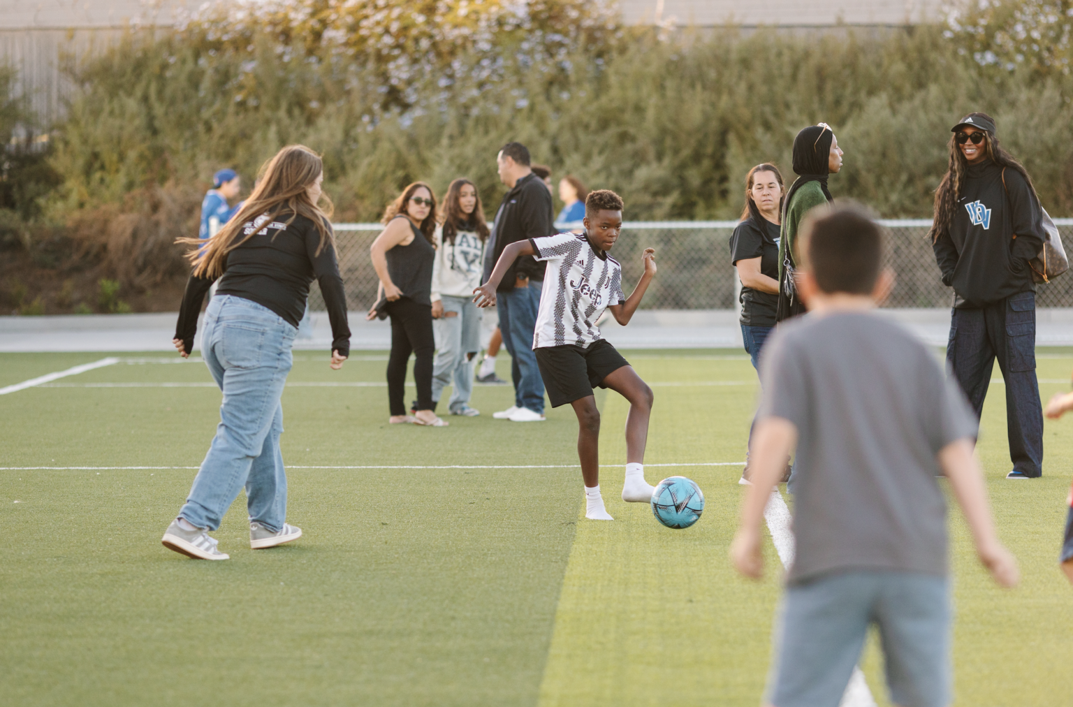 WDV Soccer Field Joyfully Opened by the Community at Ribbon-Cutting ...