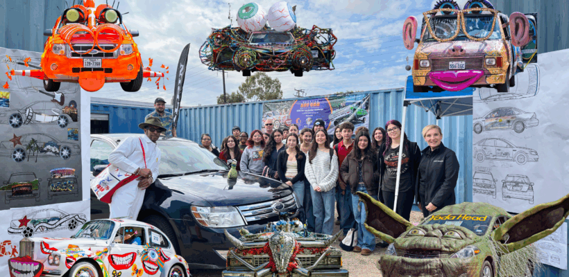 Excitement and Creativity Drive the Da Vinci Design Art Car Project