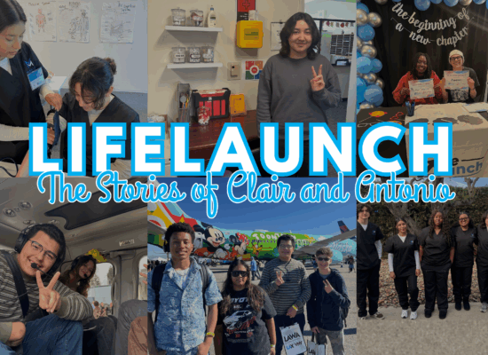 Launching into the Future: The Stories of Clair and Antonio