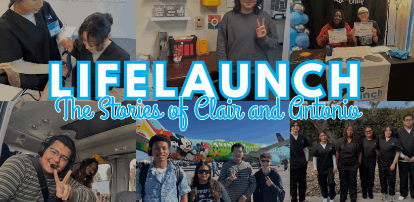 Launching into the Future: The Stories of Clair and Antonio