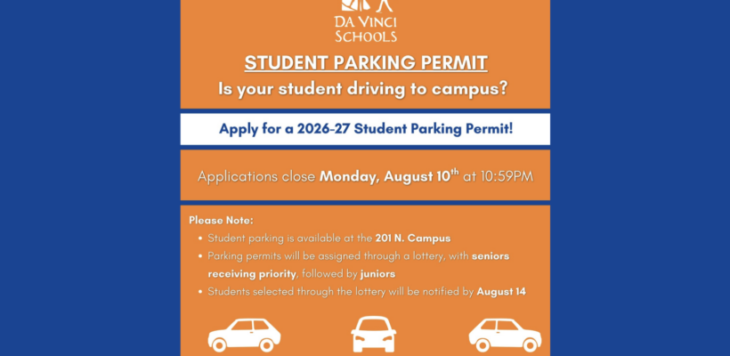 Is Your Student Planning to Drive to Campus? Apply for a 2026-27 Student Parking Permit