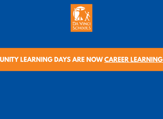Community Learning Days Are Now Career Learning Days!