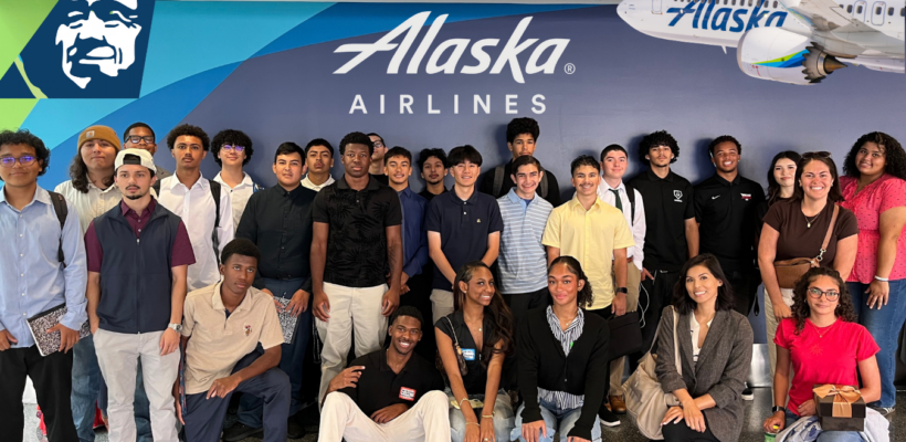 Work Experience Program Students Explore Aviation Careers Through Alaska Airlines Field Trip